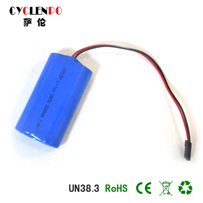 battery type 18650, 7.4v 2600mAh 18650 li-ion battery, lithium battery cell