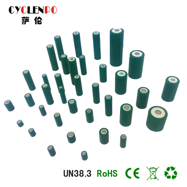 Various nicd battery cells with all kinds of size